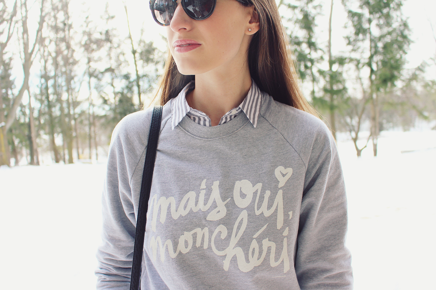 Style Bee - Mais Oui, Mon Cherie Sweatshirt.