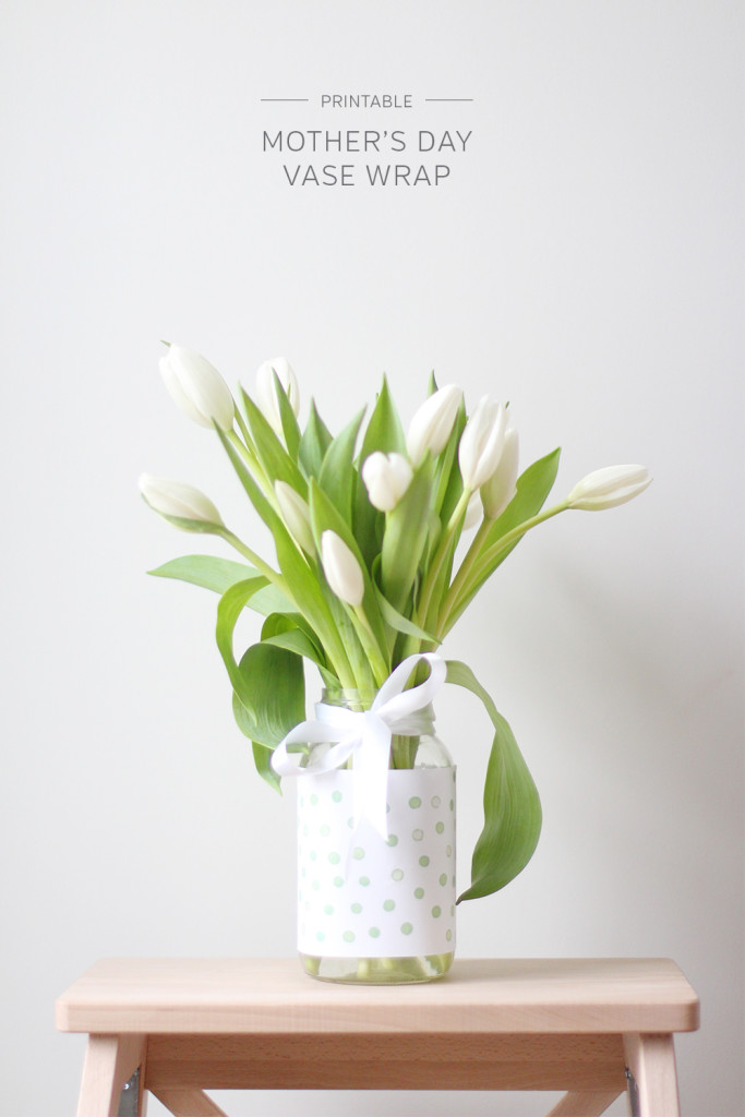 Style Bee - Printable - Vase Wrap