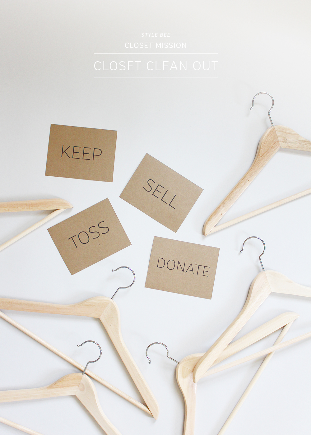 Style Bee - Closet Mission - Clean Out