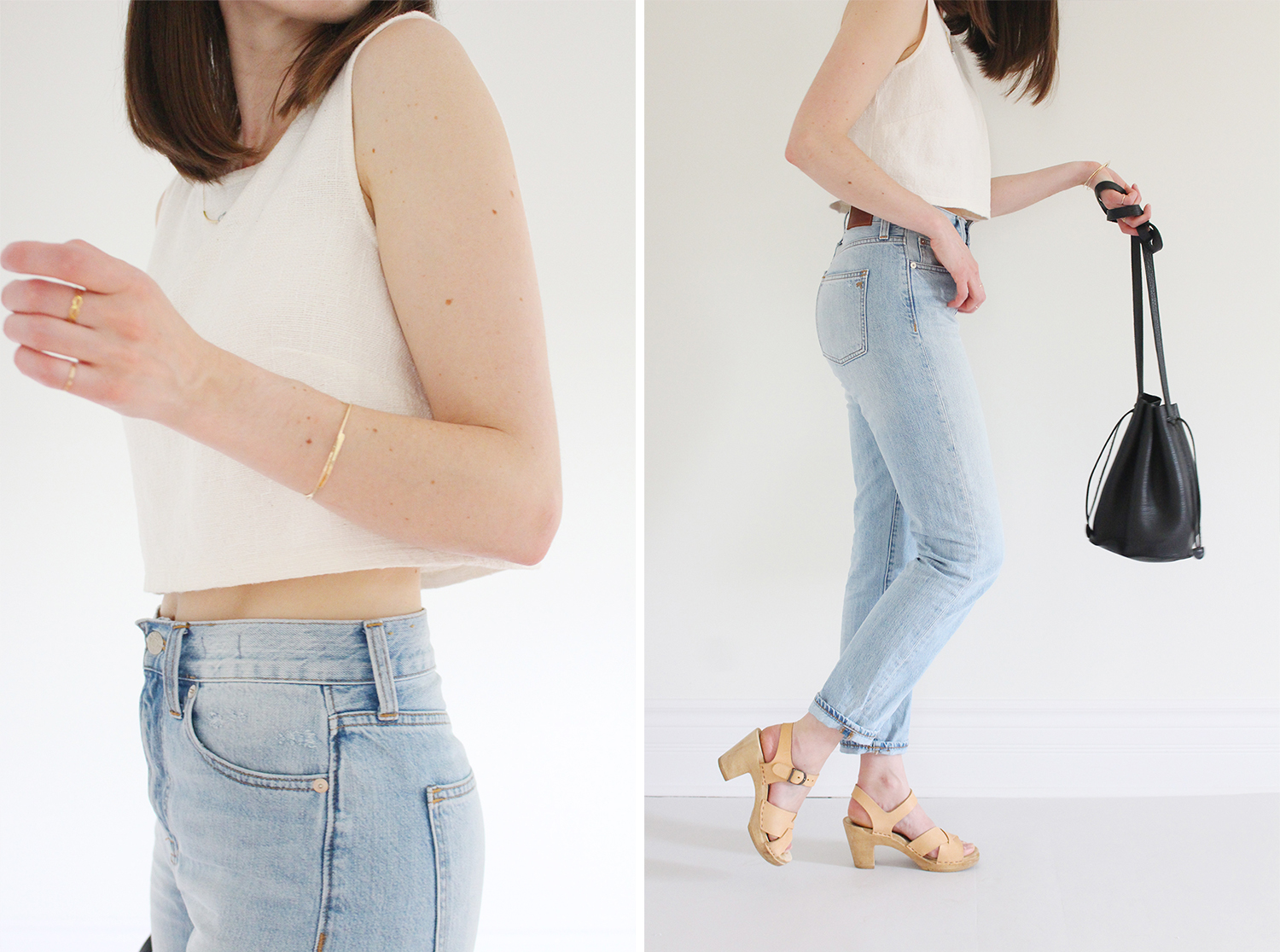 Thin store summer jeans