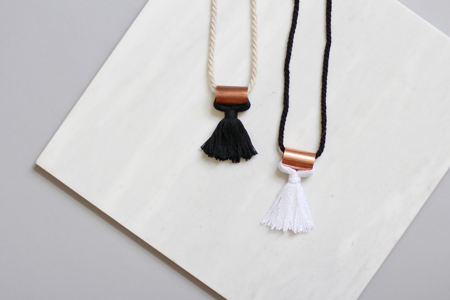 Tassel Necklace DIY