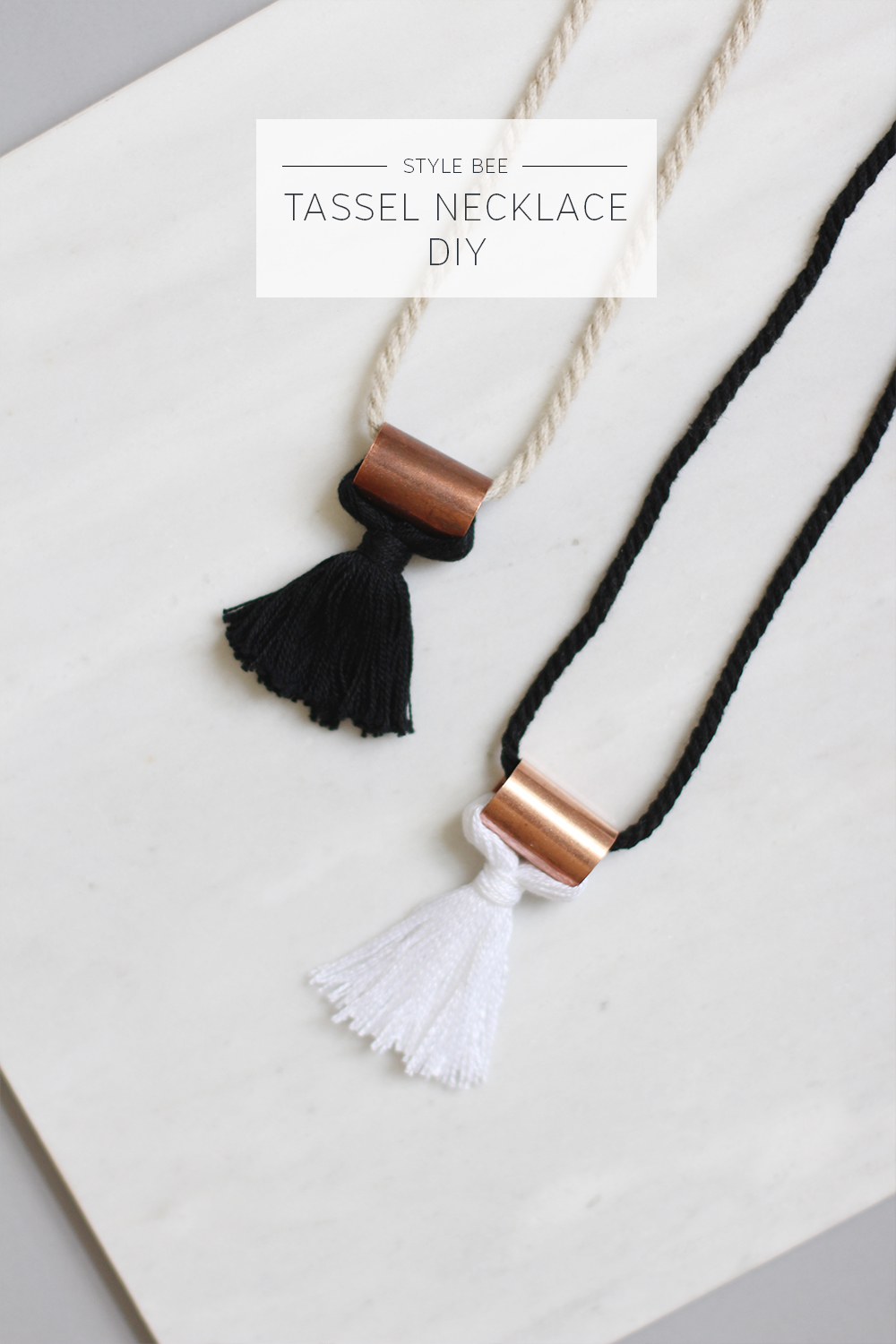 Style Bee - Tassel DIY