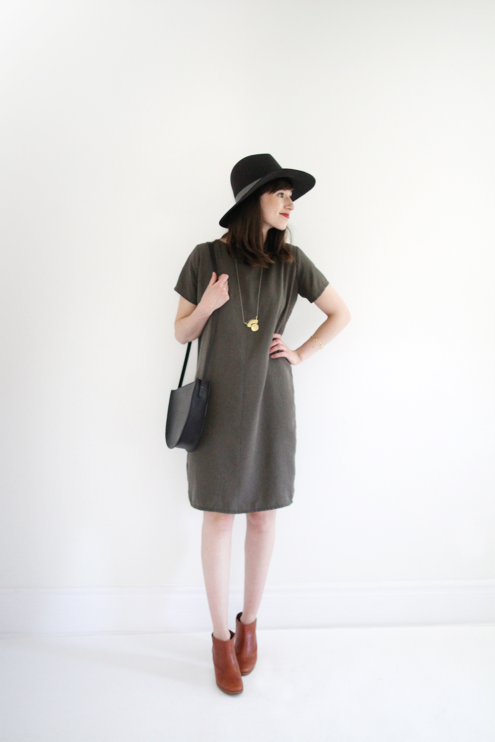 How to wear a shift dress three ways 