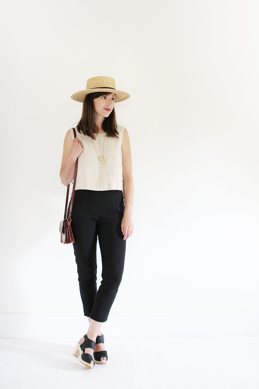 Everlane Review Stretch Ponte Pants — Fairly Curated