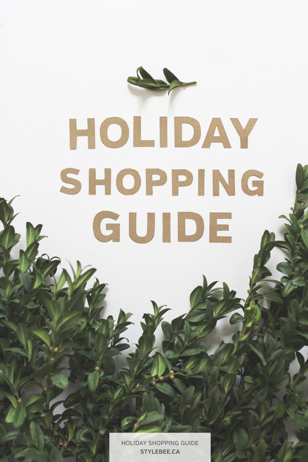 Style Bee - 2016 Holiday Shopping Guide