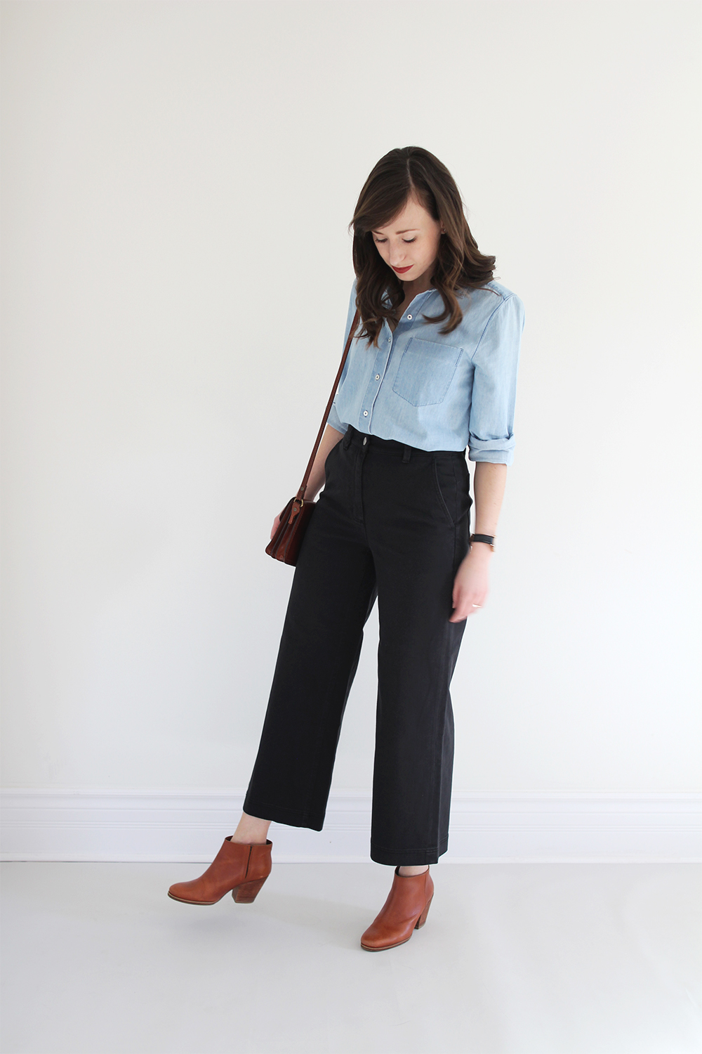 Cropped Wide Leg Pants: Eight Ways - Wishes & Reality