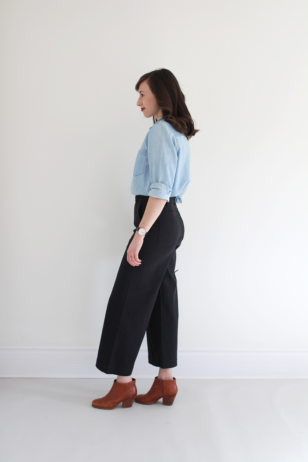 Everlane wide leg outlet crop pant