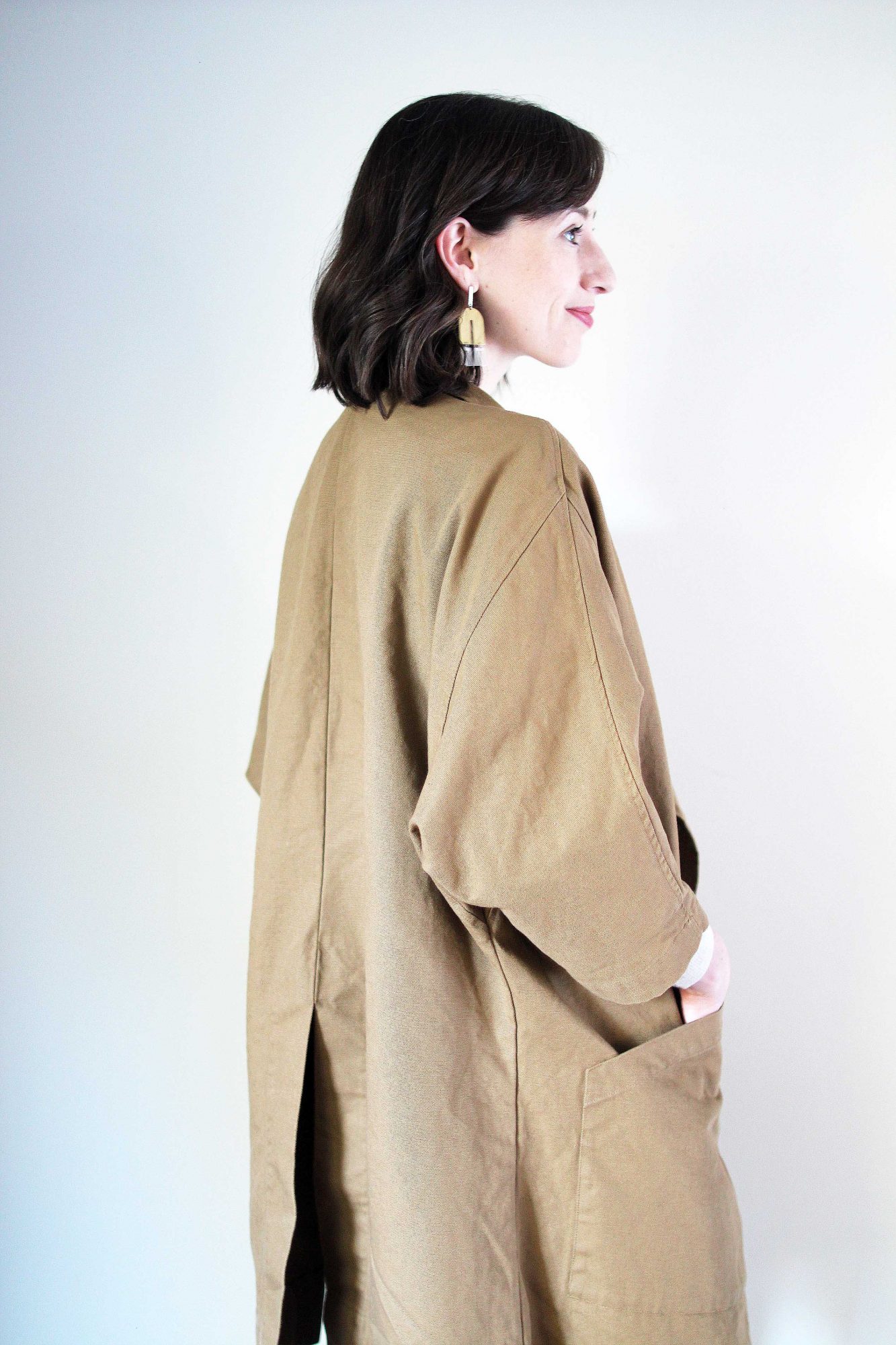 Harper Lapel Duster Coat