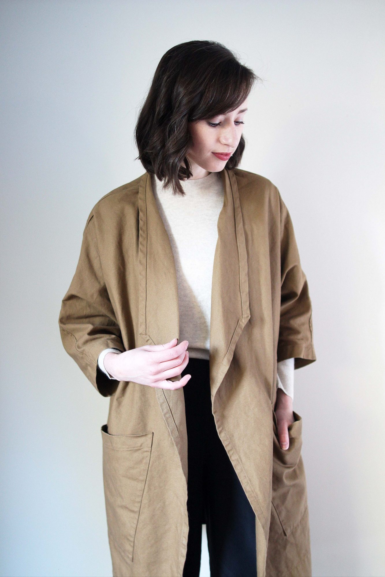 Harper Lapel Duster Coat