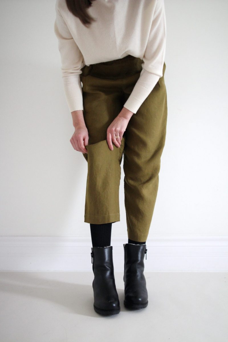 HOW TO WEAR LINEN IN THE WINTER  Linen pants outfit, Winter pants outfit,  Linen clothes