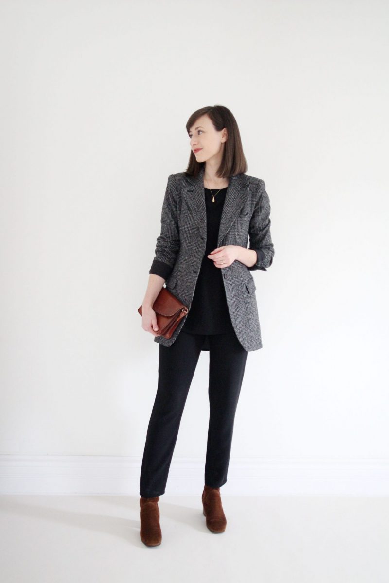 2 Easy Holiday Looks with Black Pants