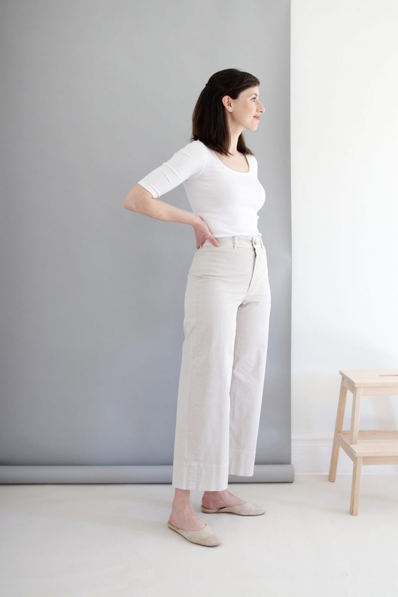 Everlane wide 2024 leg chinos