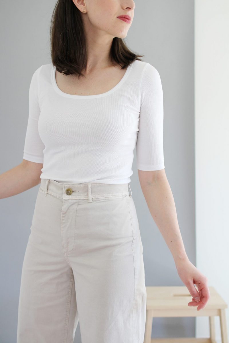 Everlane Straight Leg Crop Pants vs Wide Leg Crop Pants vs Organic Wide Leg  Pants - Jeans and a Teacup