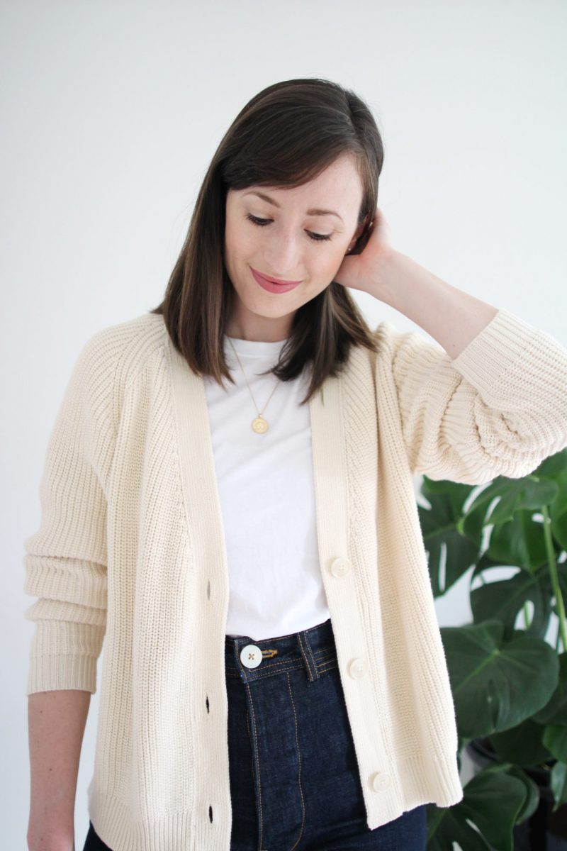 The Shelter Cotton Cardigan: How to Style this Chunky Knit Cardigan